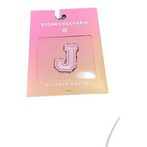 Stoney Clover Lane Limited Edition Collab w/Target NWT Letter J Sticker Patch